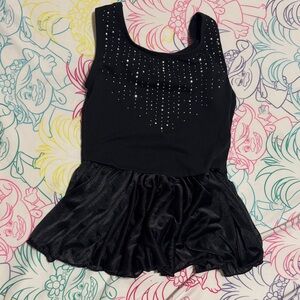Cat & Jack Black Sparkle Leotard